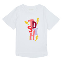 textil Dreng T-shirts m. korte ærmer Teddy Smith T-PARADISIA MC Hvid