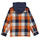 textil Dreng Overshirts Name it NKMLANE LS OVERSHIRT WH Orange / Marineblå / Hvid