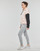 textil Dame Træningsbukser Adidas Sportswear LIN FT CF PT Grå / Medium