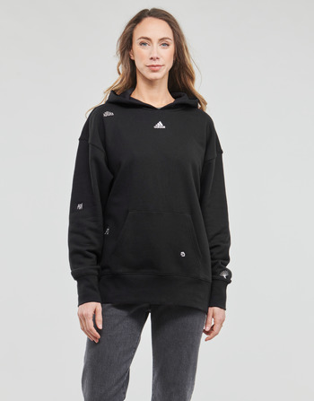textil Dame Sweatshirts Adidas Sportswear BLUV Q1 HD SWT Sort