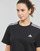textil Dame T-shirts m. korte ærmer Adidas Sportswear 3S CR TOP Sort