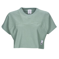 textil Dame T-shirts m. korte ærmer Adidas Sportswear LNG LFT TEE Grøn