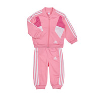 textil Pige Sæt Adidas Sportswear I 3S CB TS Pink / Bonheur