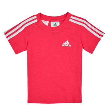 textil Børn T-shirts m. korte ærmer Adidas Sportswear IB 3S TSHIRT Pink