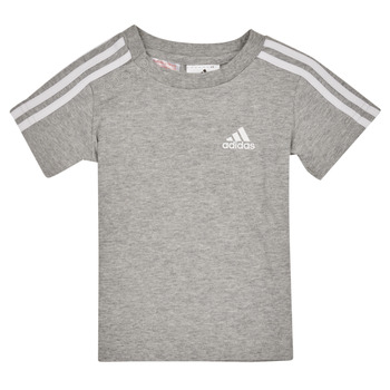 textil Børn T-shirts m. korte ærmer Adidas Sportswear IB 3S TSHIRT Lyng / Grå / Medium