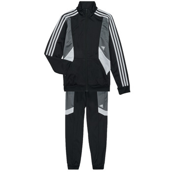 textil Dreng Træningsdragter Adidas Sportswear 3S CB TS Sort