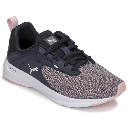 Sko Dreng Lave sneakers Puma JR COMET 2 ALT Sort / Hvid / Pink
