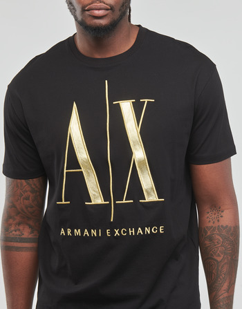 Armani Exchange 8NZTPQ Sort / Guld