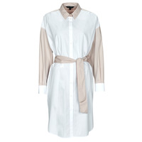 textil Dame Korte kjoler Armani Exchange 3RYA22 Beige / Hvid