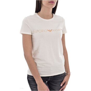 textil Dame T-shirts & poloer Emporio Armani 164272 2F225 Hvid