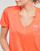textil Dame T-shirts m. korte ærmer Under Armour Tech SSV - Twist Orange / Hvid