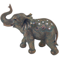 Indretning Små statuer og figurer Signes Grimalt Elefantfigur Grå
