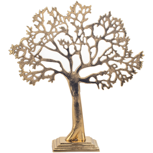 Indretning Små statuer og figurer Signes Grimalt Bordplade Livets Træ Ornament Guld