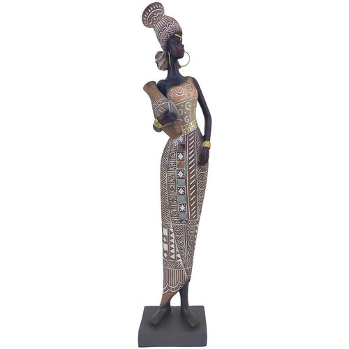 Indretning Små statuer og figurer Signes Grimalt Afrikansk Figur Brun