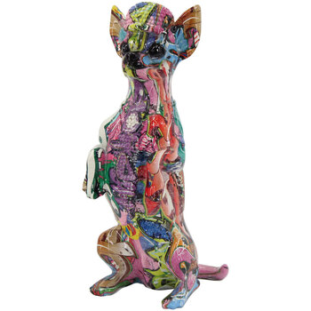 Indretning Små statuer og figurer Signes Grimalt Chiuaua Hundefigur Flerfarvet