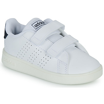 Sko Børn Lave sneakers Adidas Sportswear ADVANTAGE CF I Hvid / Marineblå