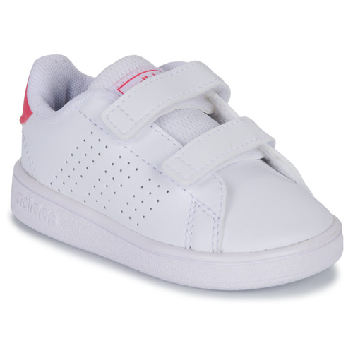 Sko Pige Lave sneakers Adidas Sportswear ADVANTAGE CF I Hvid / Pink