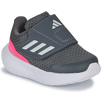Sko Pige Løbesko Adidas Sportswear RUNFALCON 3.0 AC I Grå / Pink