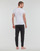 textil Herre T-shirts m. korte ærmer Emporio Armani V NECK T-SHIRT SLIM FIT PACK X2 Hvid / Marineblå