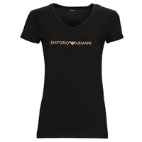 textil Dame T-shirts m. korte ærmer Emporio Armani T-SHIRT Sort