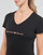 textil Dame T-shirts m. korte ærmer Emporio Armani T-SHIRT Sort