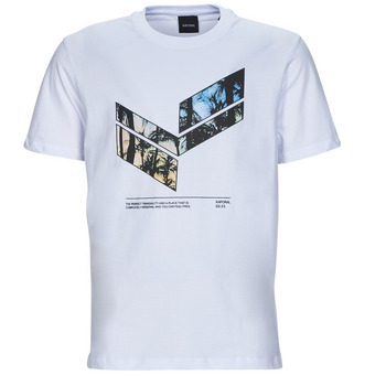 textil Herre T-shirts m. korte ærmer Kaporal CLAY EXODE 2 Hvid