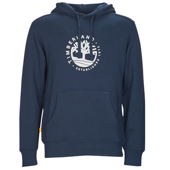 textil Herre Sweatshirts Timberland Refibra Logo Hooded Sweatshirt (Regular LB) Sort