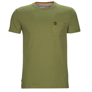 textil Herre T-shirts m. korte ærmer Timberland SS Dunstan River Pocket Tee Slim Kaki