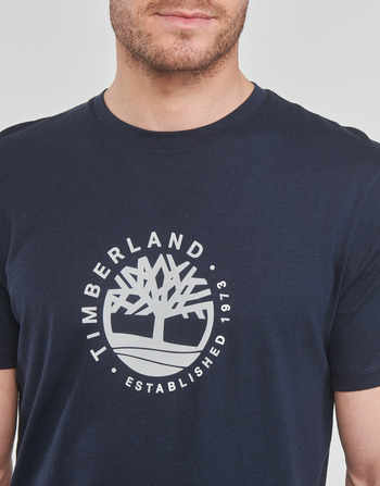 Timberland SS Refibra Logo Graphic Tee Regular Sort