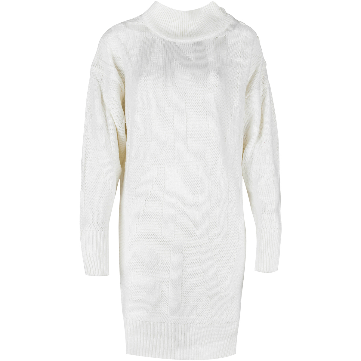 textil Dame Korte kjoler Silvian Heach PGA22087VE Hvid