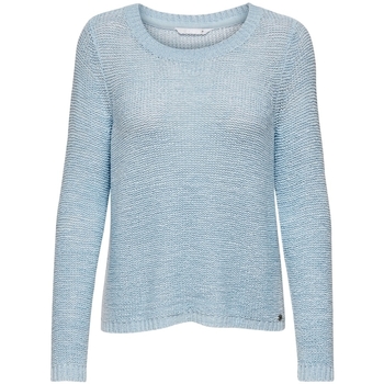 textil Dame Pullovere Only Knit Geena - Cashmere Blue Blå