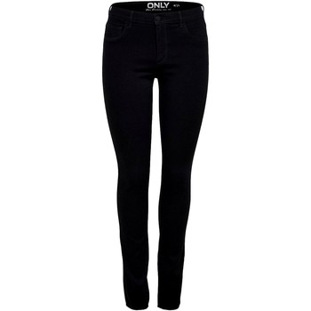 textil Dame Jeans Only VAQUERO NEGRO  SKINNY MUJER  15129693 Sort