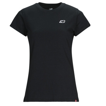 textil Dame T-shirts m. korte ærmer New Balance WT23600-BK Sort