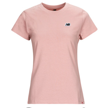 textil Dame T-shirts m. korte ærmer New Balance WT23600-POO Pink