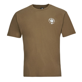 textil Herre T-shirts m. korte ærmer New Balance MT33582-DHE Brun