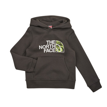 textil Dreng Sweatshirts The North Face Boys Drew Peak P/O Hoodie Grå