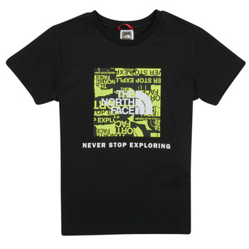textil Dreng T-shirts m. korte ærmer The North Face Boys S/S Redbox Tee Sort