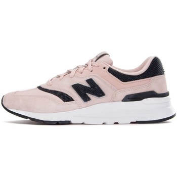 Sko Dame Lave sneakers New Balance 997 Pink, Sort