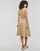 textil Dame Korte kjoler Lauren Ralph Lauren NICHOLINA-SLEEVELESS-DAY DRESS Beige