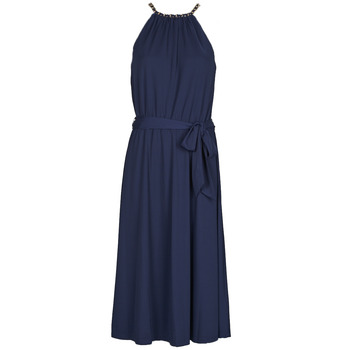 textil Dame Korte kjoler Lauren Ralph Lauren MORRAINE-SLEEVELESS-DAY DRESS Blå