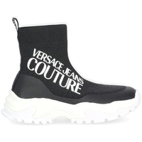 Sko Dame Sneakers Versace Jeans Couture 73VA3SV5 Sort
