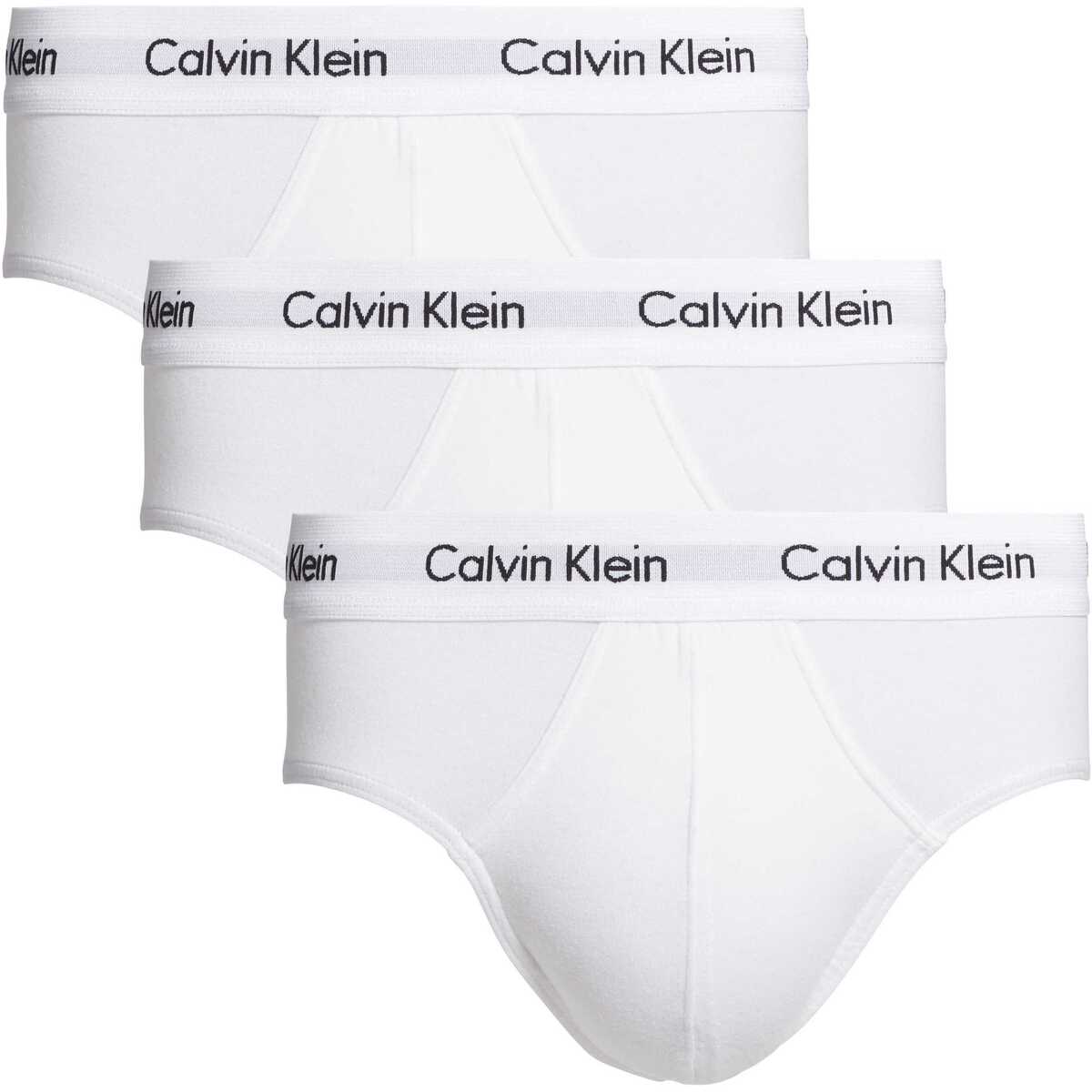 Undertøj Herre Trunks Calvin Klein Jeans U2661G 100 Hvid