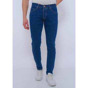 textil Herre Smalle jeans True Rise 140527797 Blå