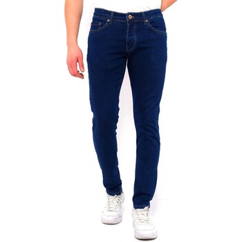 textil Herre Smalle jeans True Rise 140527812 Blå