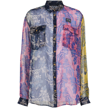 textil Dame Skjorter / Skjortebluser Versace 73HAL2A5NS170 416 Flerfarvet