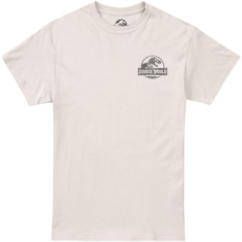 textil Herre Langærmede T-shirts Jurassic Park  Beige