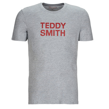 textil Herre T-shirts m. korte ærmer Teddy Smith TICLASS Grå