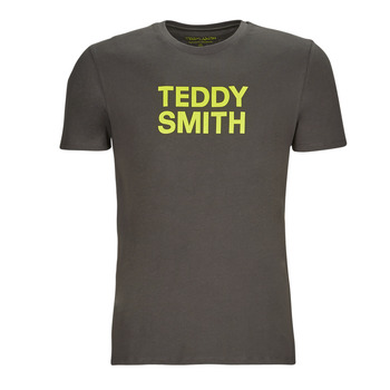 textil Herre T-shirts m. korte ærmer Teddy Smith TICLASS Kaki