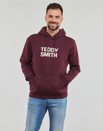 textil Herre Sweatshirts Teddy Smith SICLASS HOODY Bordeaux