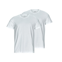 textil Herre T-shirts m. korte ærmer BOSS TShirtRN 2P Comfort Hvid